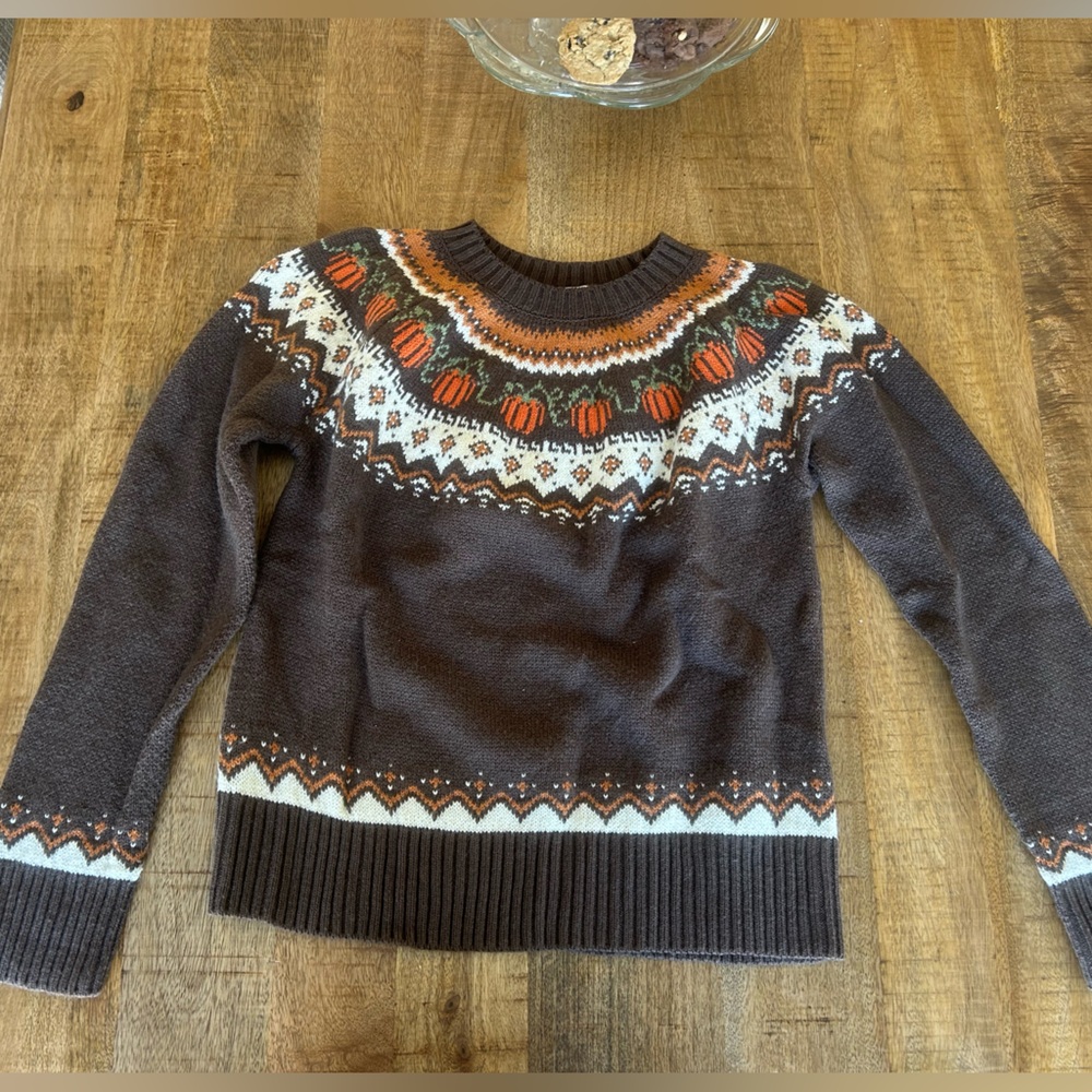 KJP Pumpkin Sweater